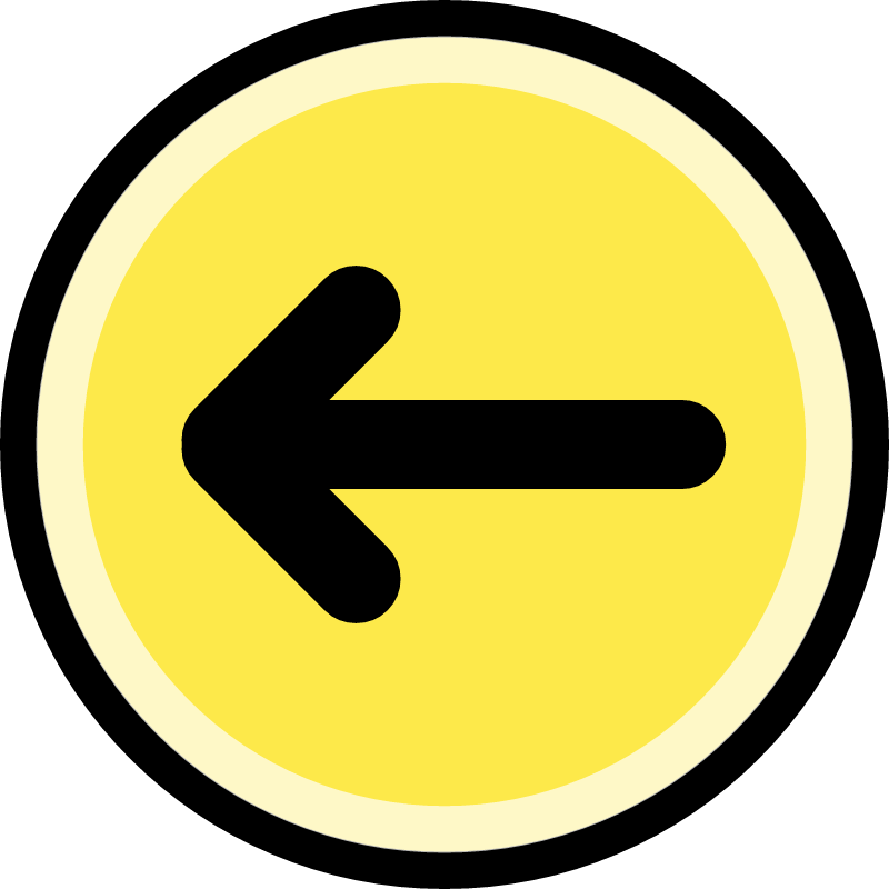 Back Button Yellow & Black