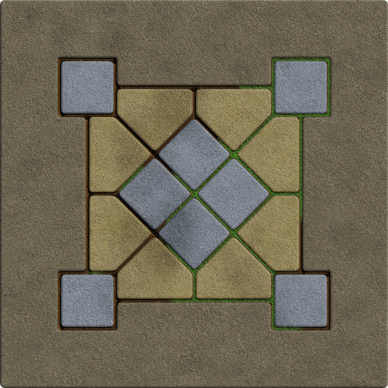 Filtered Concrete Tile Pattern