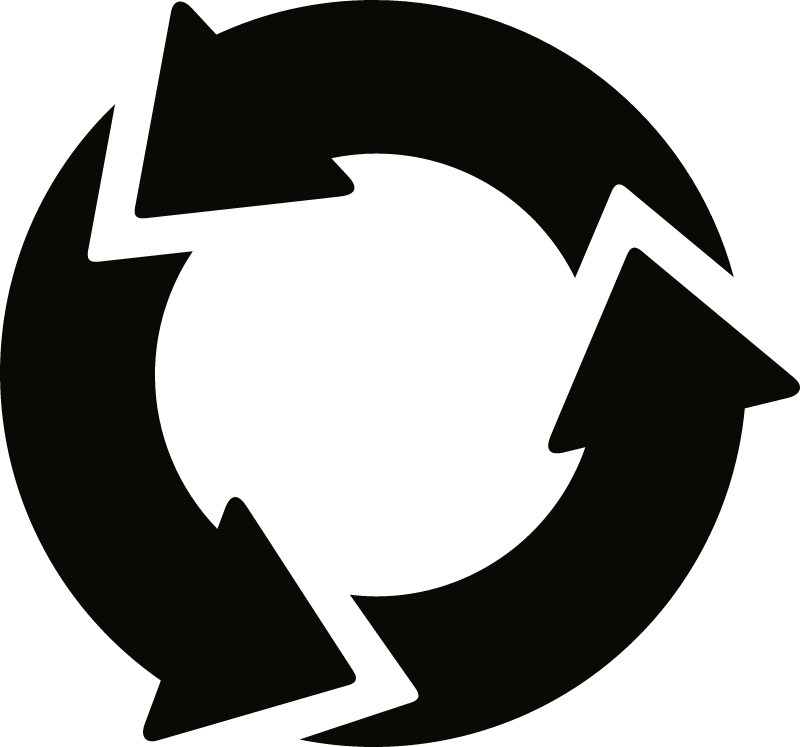 Three Black Arrows Cycle (Gobuntu Style)