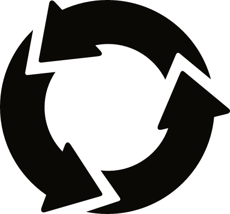 Three Black Arrows Cycle (Gobuntu Style)