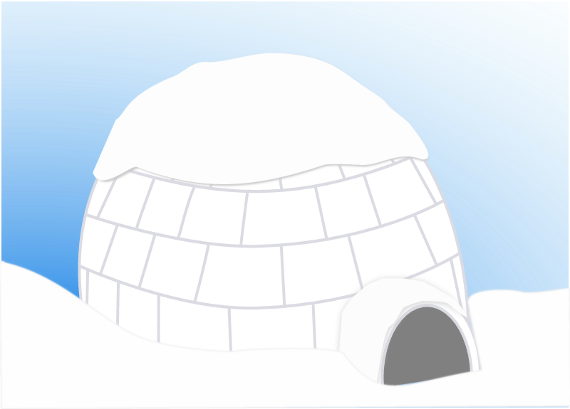 Snowy Igloo - December Challenge
