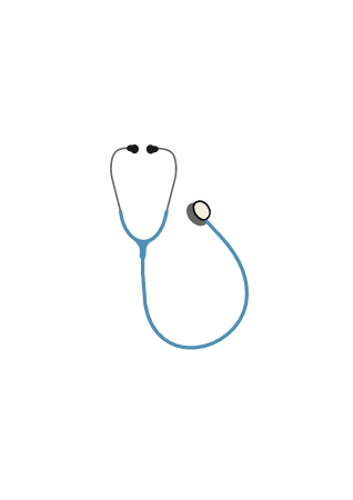Blue-Gray Stethoscope