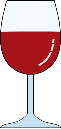 Glass of Full-Bodied Red Wine