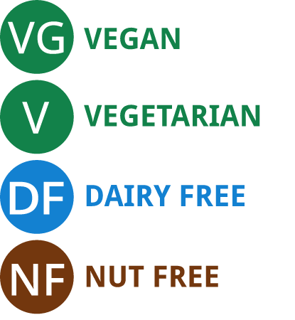 Vegan & Allergen Menu Symbols