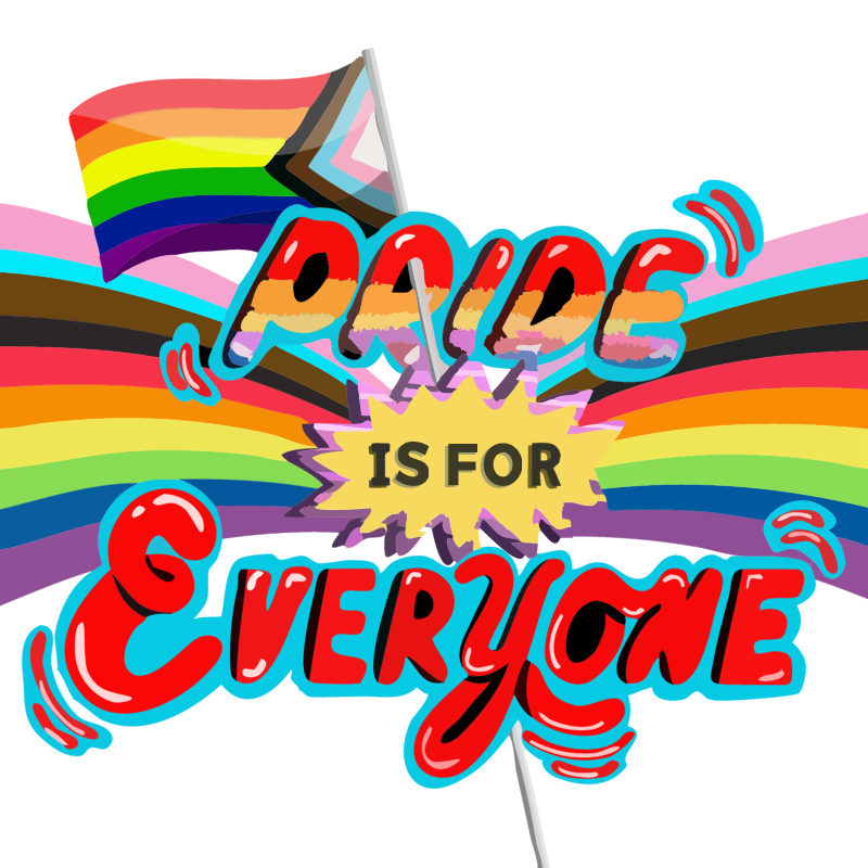 Pride Is for Everyone CDC Graphic