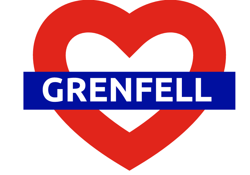 Grenfell Heart Tube Logo