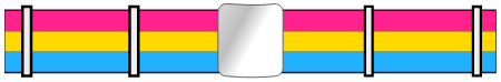 Pansexual Pride Belt