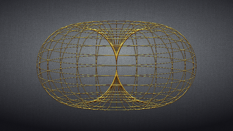 Golden Torus Sacred Geometry