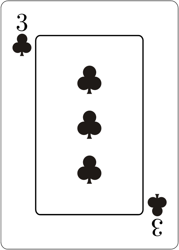 Three of Clubs