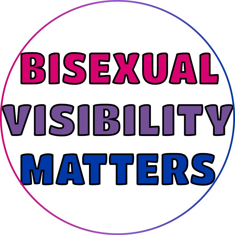 Bisexual Visibility Matters Badge