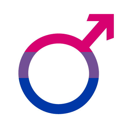 Bisexual Mars Symbol (Male)