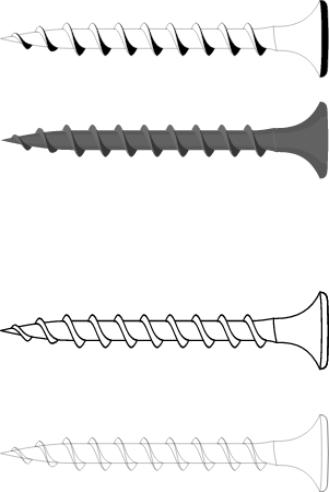 Self-Tapping Screw by Rones – Wood Fastener