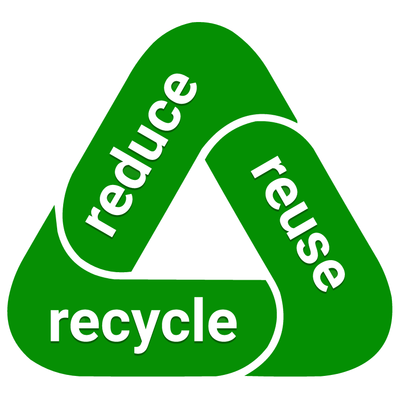 Reduce Reuse Recycle Triangle
