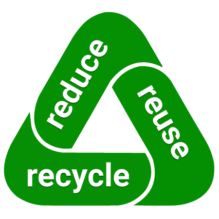 Reduce Reuse Recycle Triangle