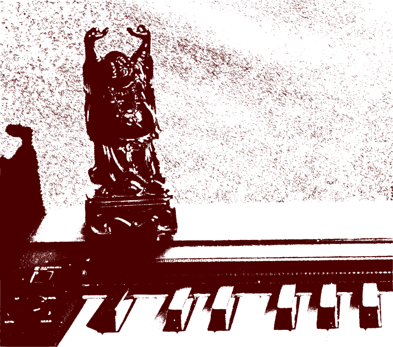 Musical Hotei – Vectorized FotoSketch