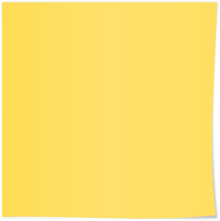 Post-it Note with Glue