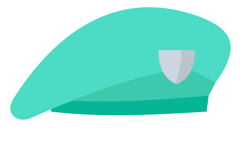 Military Beret Hat