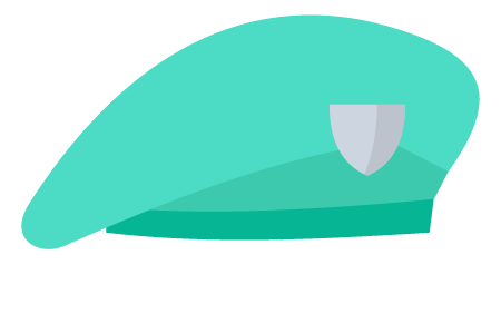 Military Beret Hat