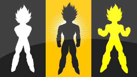 Super Warrior Anime Silhouettes