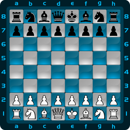 2D Chess (Blue Squares)