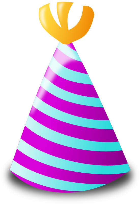 Purple Party Hat