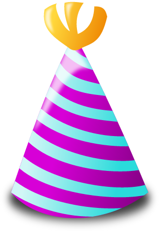 Purple Party Hat