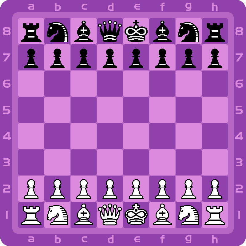 2D Chess (Purple Squares)