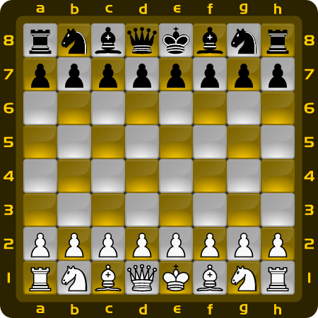2D Chess (Yellow Squares)