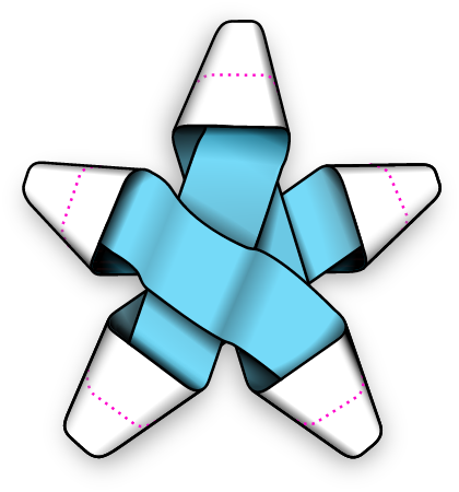 Star Ribbon (No Background)