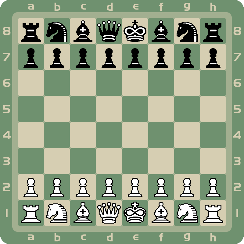 2D Chess (Green Squares)