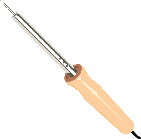 Electric Soldering Iron by Rones – Tool Illustration