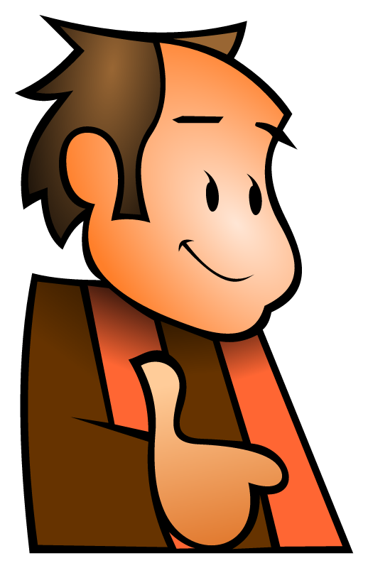 Comic Style Man Drawing