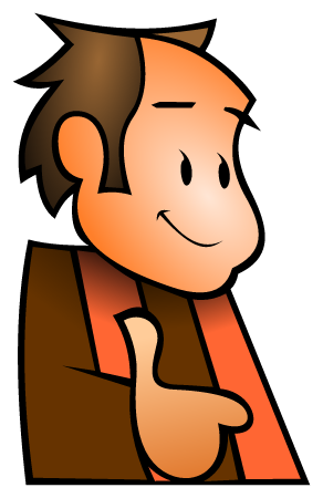 Comic Style Man Drawing