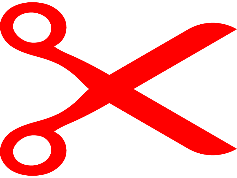 Simplified Red Scissors (Lazur URH)