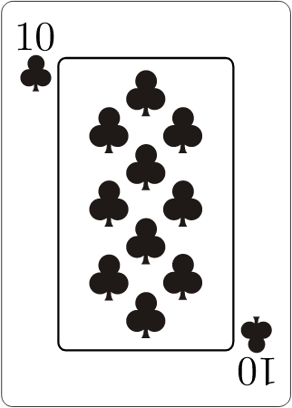 Ten of Clubs
