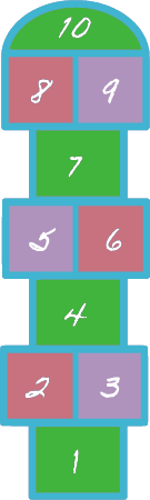 Traditional Hopscotch