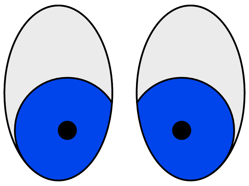 Shocked Eyes Close-Up