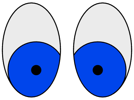 Shocked Eyes Close-Up