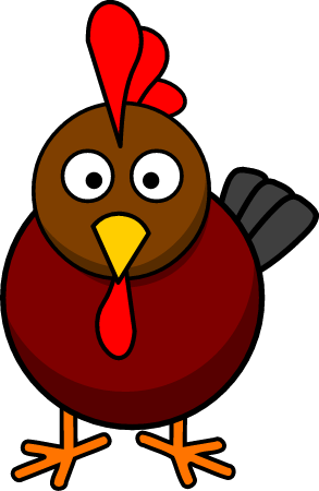 Cartoon Rooster