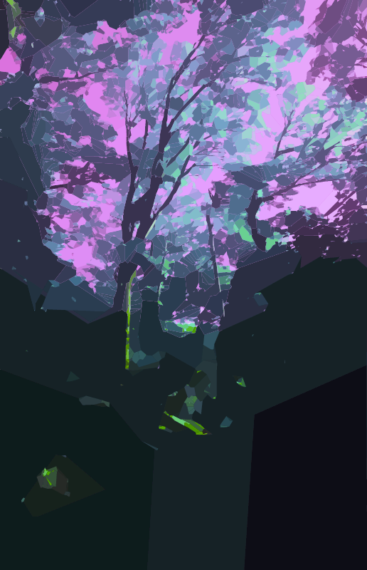 Enchanted Forest – Hue Shifted