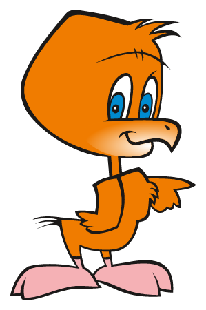 Comic Style Bird