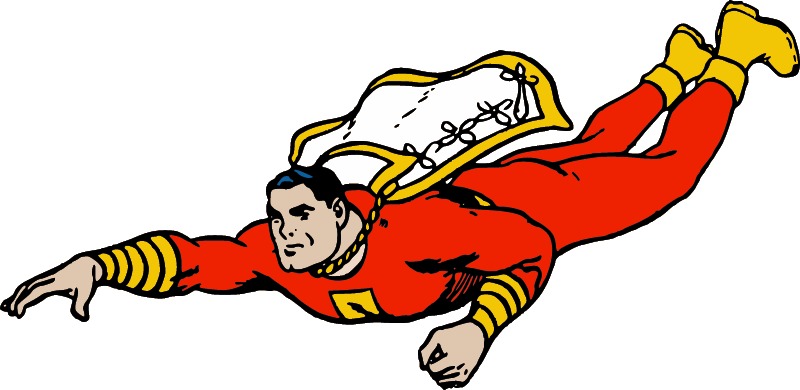Captain Marvel - Inkscape Drawing
