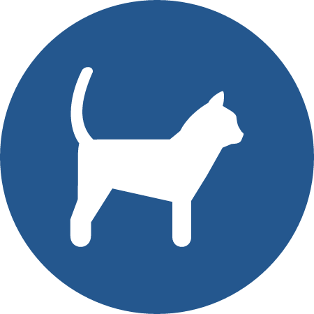 Mandatory Cats Sign - ISO Style