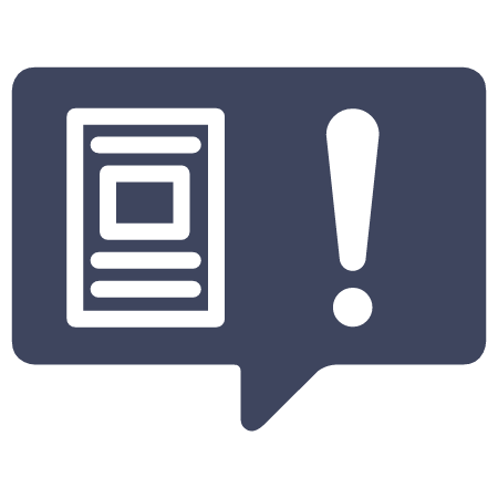 Content Notice Icon (Grey)