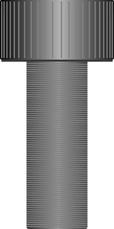 M3x8 Socket Head Bolt (Side View)