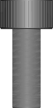 M3x8 Socket Head Bolt (Side View)