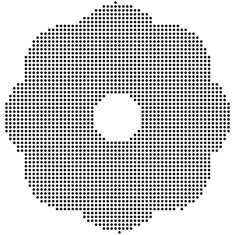 Dotted Circular Pattern 5 – Bitmap Shape