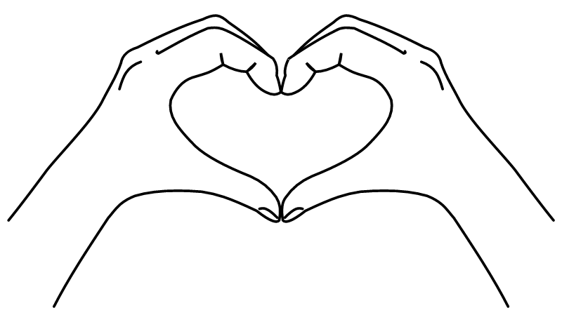 Hands Forming Heart Shape