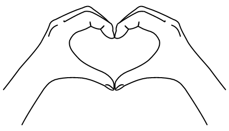 Hands Forming Heart Shape