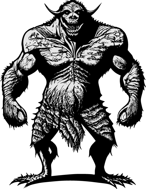 Creature - Monster Silhouette